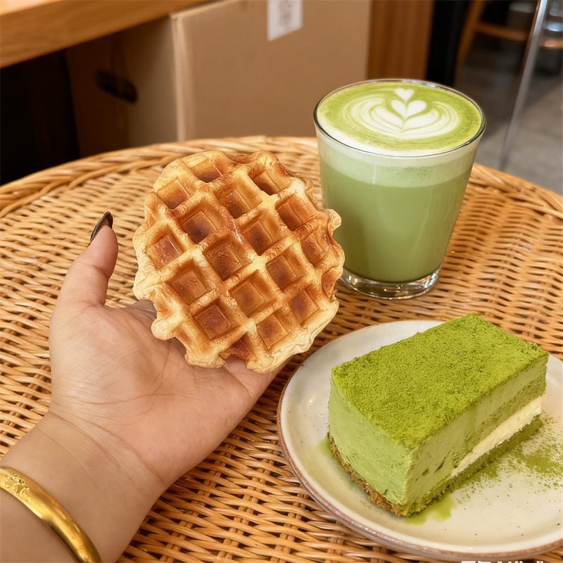 Egg Tart Model Factory - OEM Custom Dubai Chocolate Cream Faux