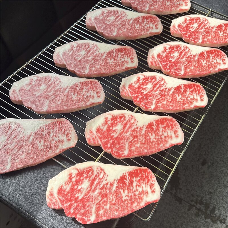 Steak Model Manufacturer - OEM Custom 3D Tomahawk Beef UV Display