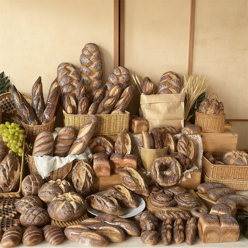 Wedding Cake Model Factory - OEM Custom 8-Inch Baroque Cream