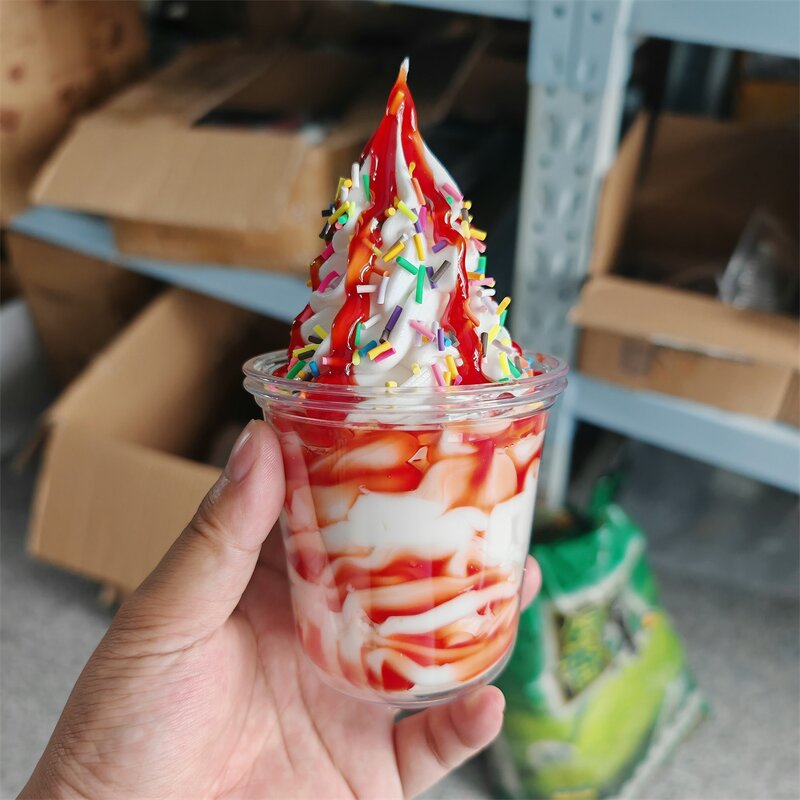 Ice Cream Sculpture Factory - OEM Custom 120cm Melted Vortex Large