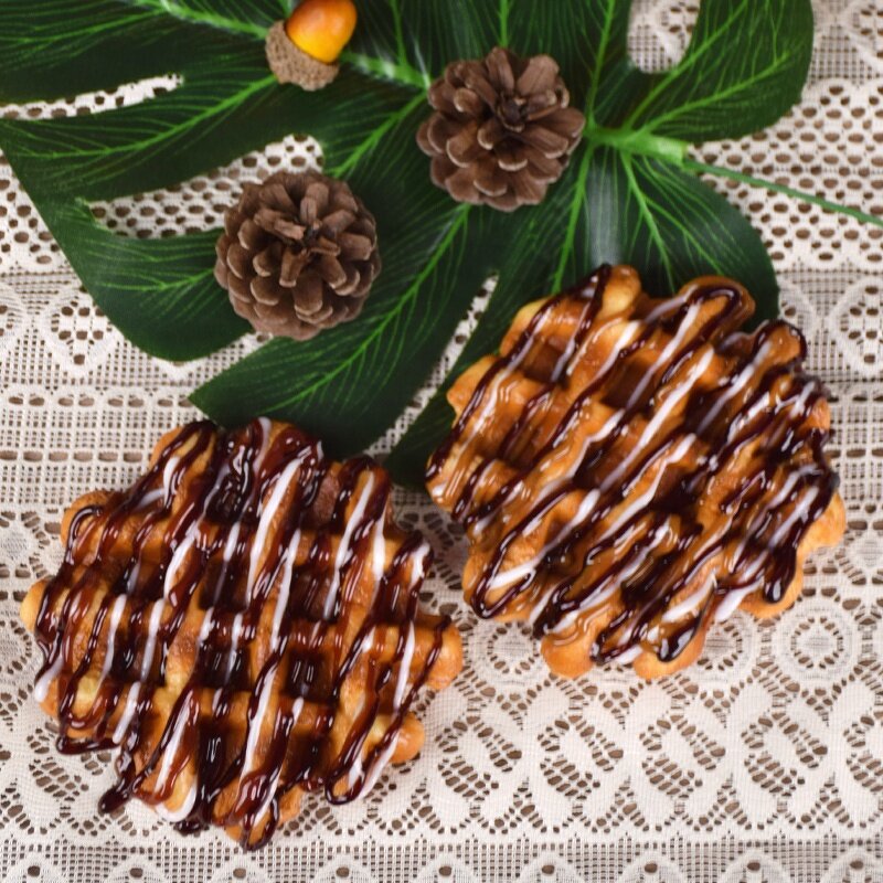 Waffle Model Factory - OEM Custom 1:1 Simulated Caramel Breakfast