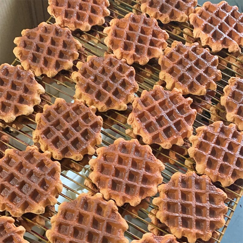 Waffle Model Factory - OEM Custom Chocolate Caramel Honeycomb Shape