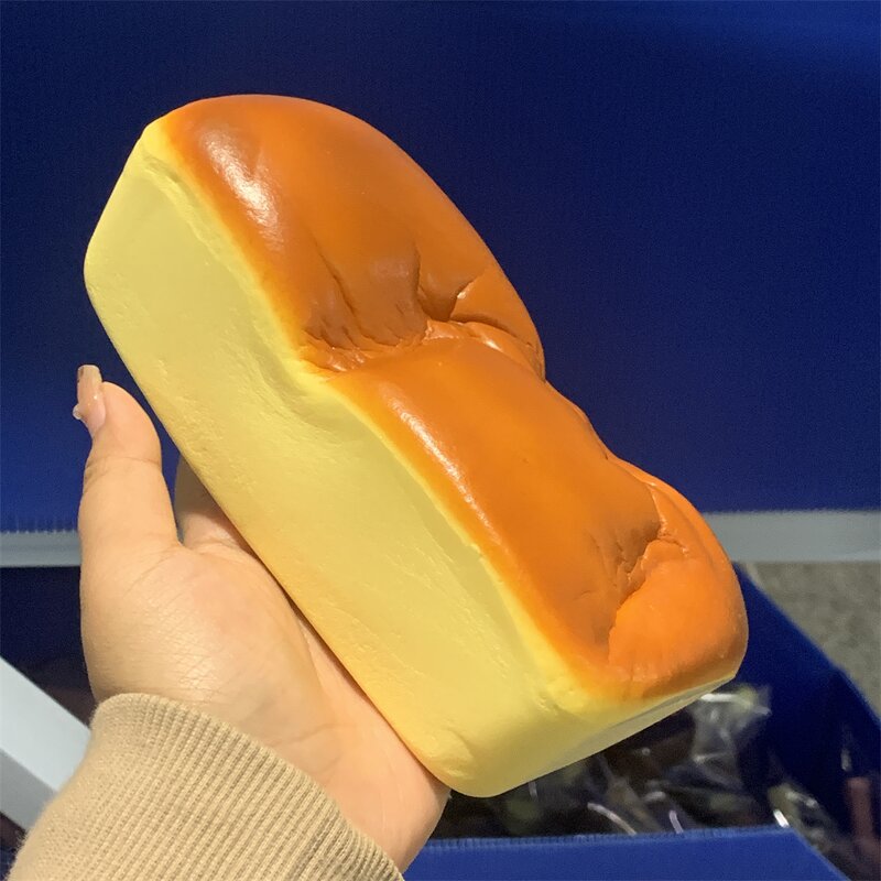Bread Model Manufacturer - OEM Custom Soft Muffin Grip Toy
