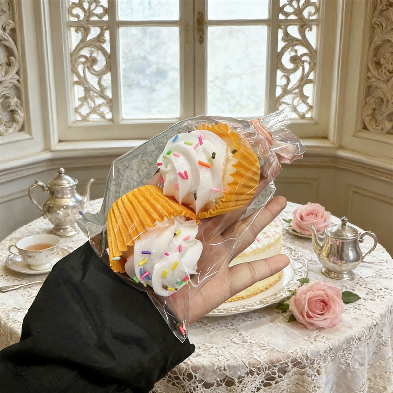 Cake Model Set Factory - OEM Custom Retro White Sponge Eco-Friendly