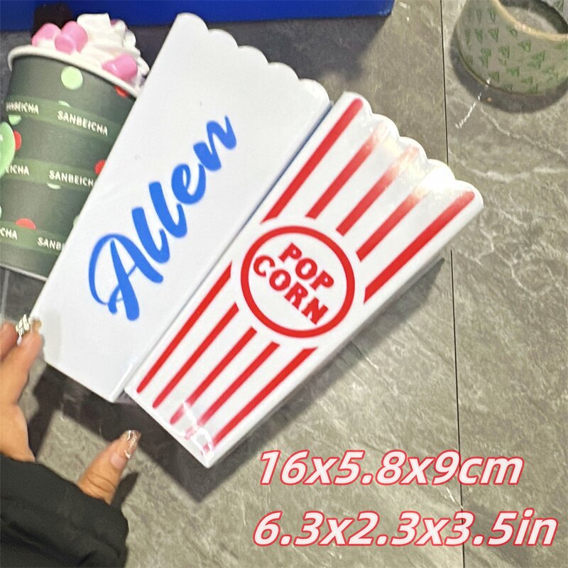 Popcorn Bucket Factory - OEM Custom Hard Plastic Printable Name