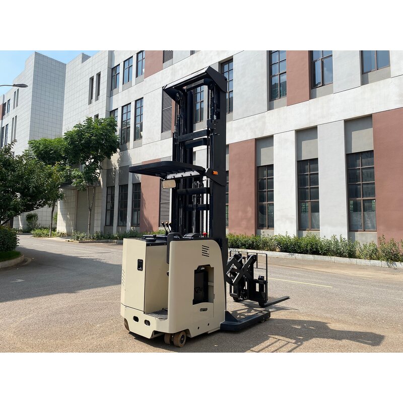 Electric Stand up Double Deep Reach Truck Factory - OEM 1.6T 7.5M Curtis Controller