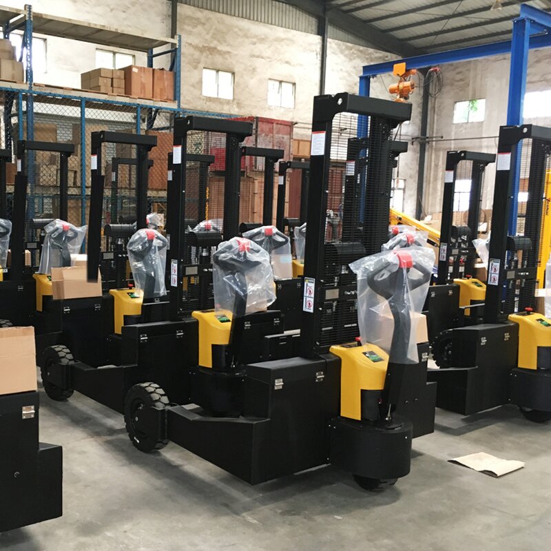 Off Road Electric Stackers Forklift Manufacturer - OEM Factory Rough Terrain Standing
