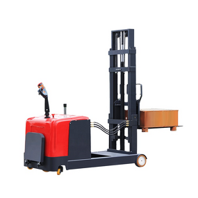 Full Electric Reach Pallet Stacker Factory - OEM China Rider on Mast Forward Narrow