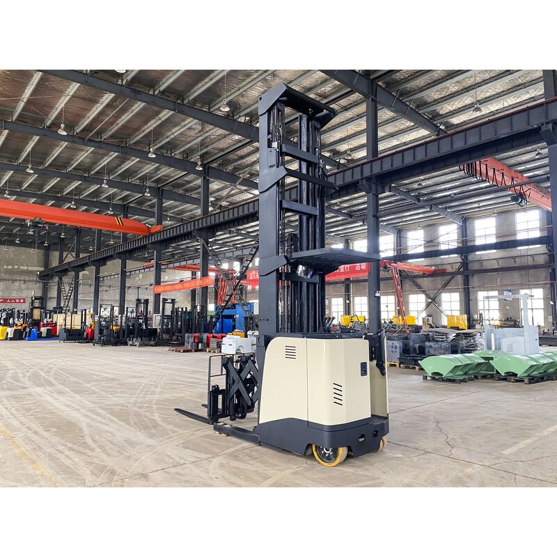 Electric Stand up Double Deep Reach Truck Factory - OEM 1.6T 7.5M Curtis Controller
