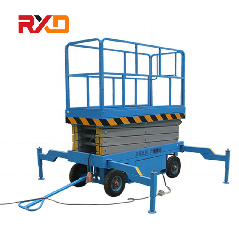 Electric Scissor Lift Factory - OEM 4-18M 300KG Hydraulic Mobile Aerial Platform