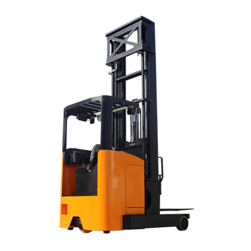 Seated Type Reach Electric Stacker Manufacturer - OEM CQD 24V 1-1.2 Ton 5-6 Meter