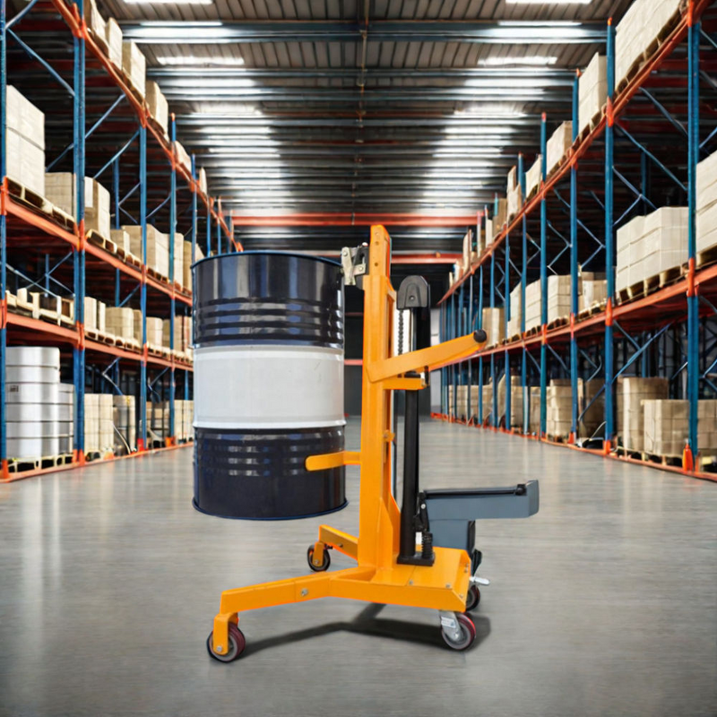 Drum Handling Equipment Factory - OEM 450kg 55 Gallon Hydraulic Manual Drum Lifter