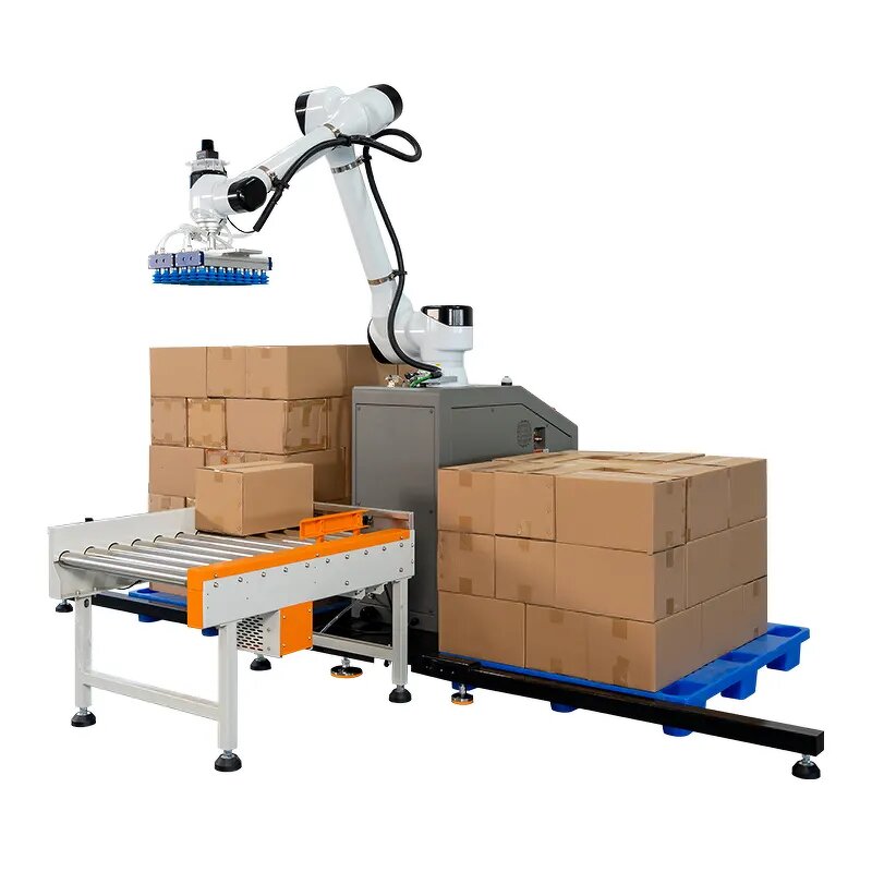 Collaborative Robotic Palletizer Factory - OEM Arm 6-axis Max Loading 30-40KG