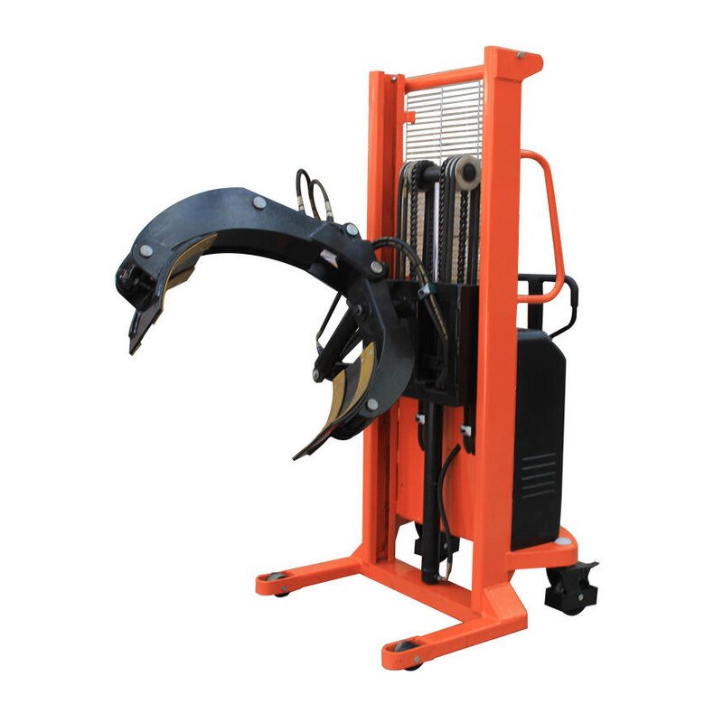 Semi Electric Film Roll Stacker Manufacturer - OEM Flipping Car Paper Roll Circular