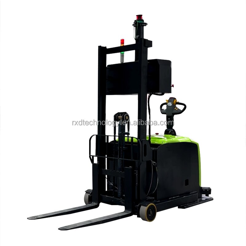 Automated Guided Vehicles Manufacturer - OEM 1T Electric Stacker AGV Laser Slam