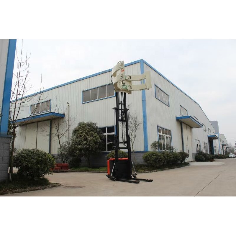 Film Roll Clamp Stacker Manufacturer - OEM Customized 1-1.5T Electric Pallet Lift