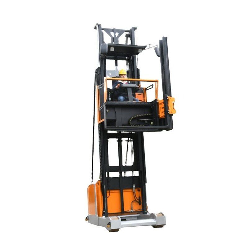 3 Way Electric Forklift Factory - OEM Narrow Isle 5m Height 1.5T VNA Man-up