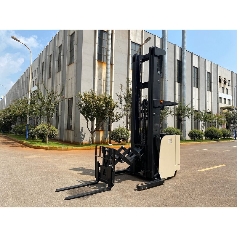 Electric Stand up Double Deep Reach Truck Factory - OEM 1.6T 7.5M Curtis Controller