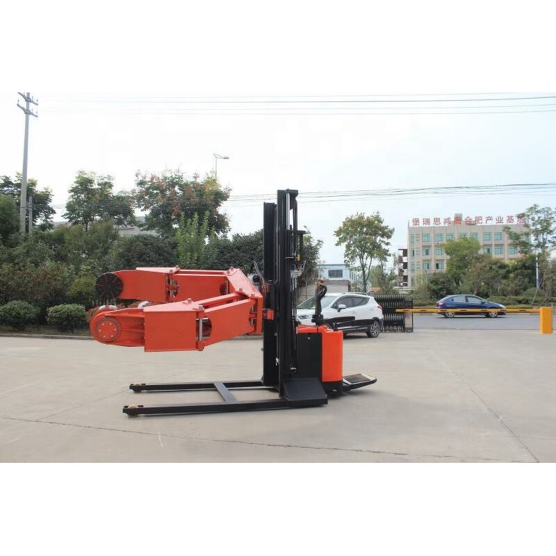 Film Roll Clamp Stacker Manufacturer - OEM Customized 1-1.5T Electric Pallet Lift