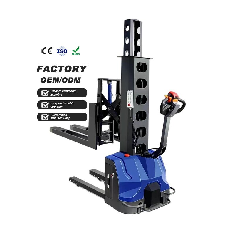 Electric Scissor Lift Forklift Manufacturer - OEM Portable 1.5T Container Unloaded Machine