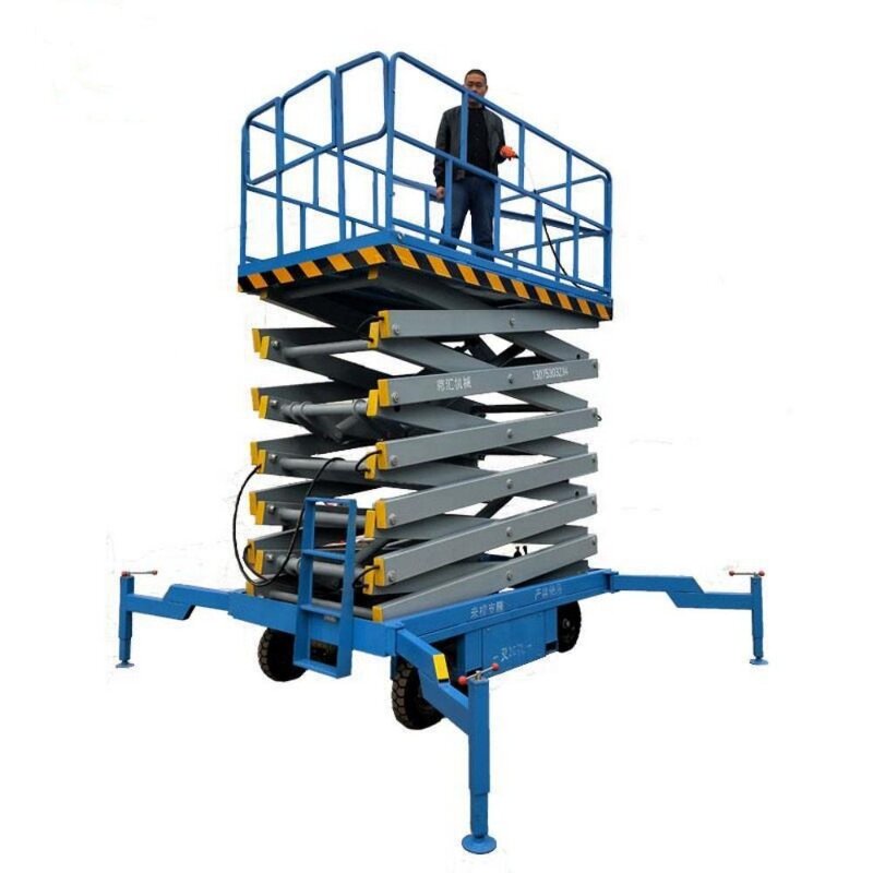 Single Mast Mobile Lifting Platform Factory - OEM Stretch Lift Tables Order Picker
