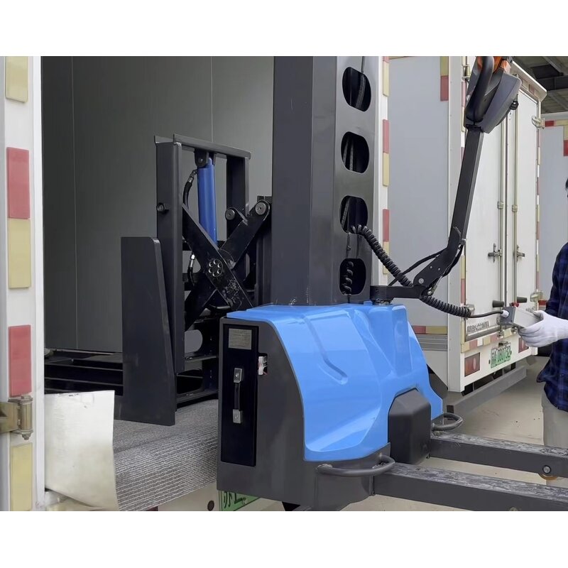 Electric Scissor Lift Forklift Manufacturer - OEM Portable 1.5T Container Unloaded Machine