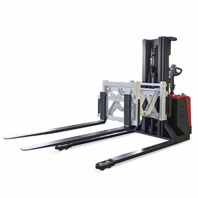 Double Scissor Lifter Manufacturer - OEM 1-2.5Ton Wide Leg Stacker Electric Pallet