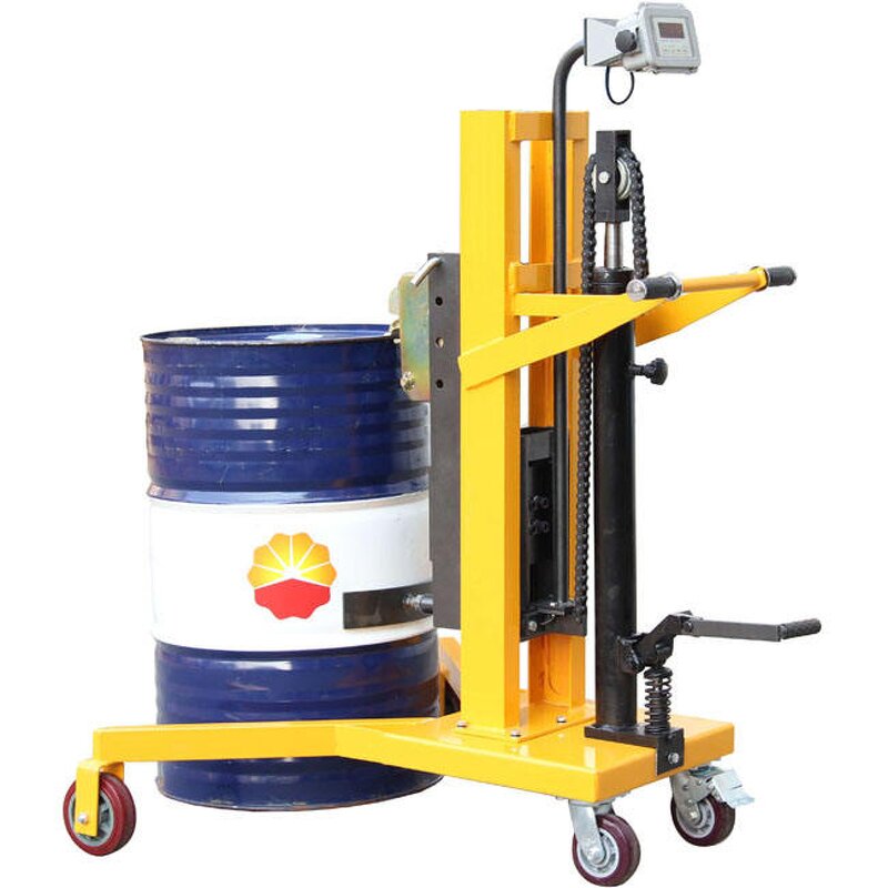 Drum Handling Equipment Factory - OEM 450kg 55 Gallon Hydraulic Manual Drum Lifter