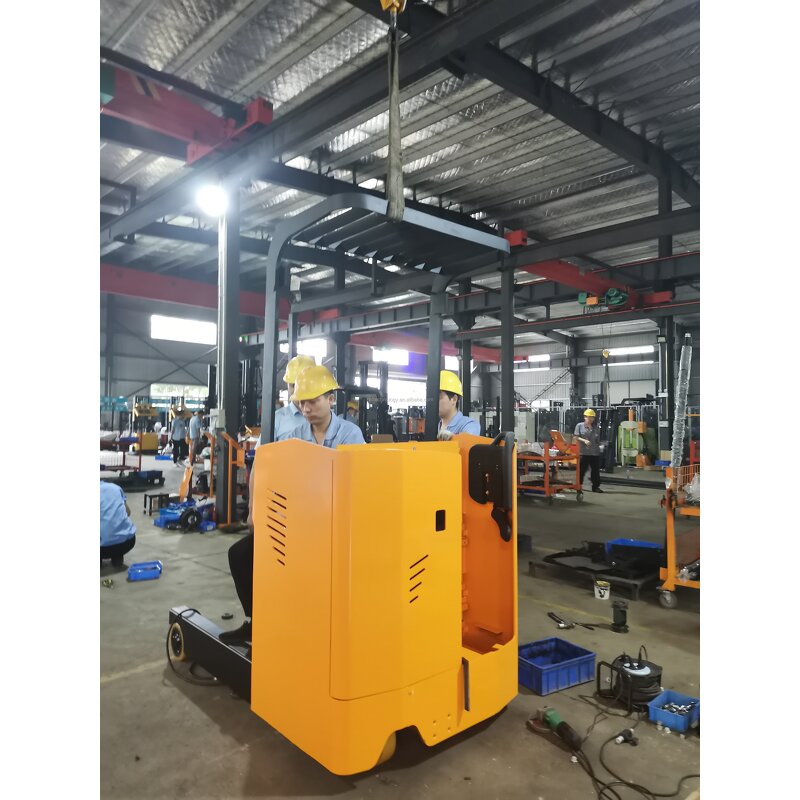 Reach Forklift Truck Factory - OEM 1-2 Ton 7-10 Meter Forward Electric Pallet Stacker