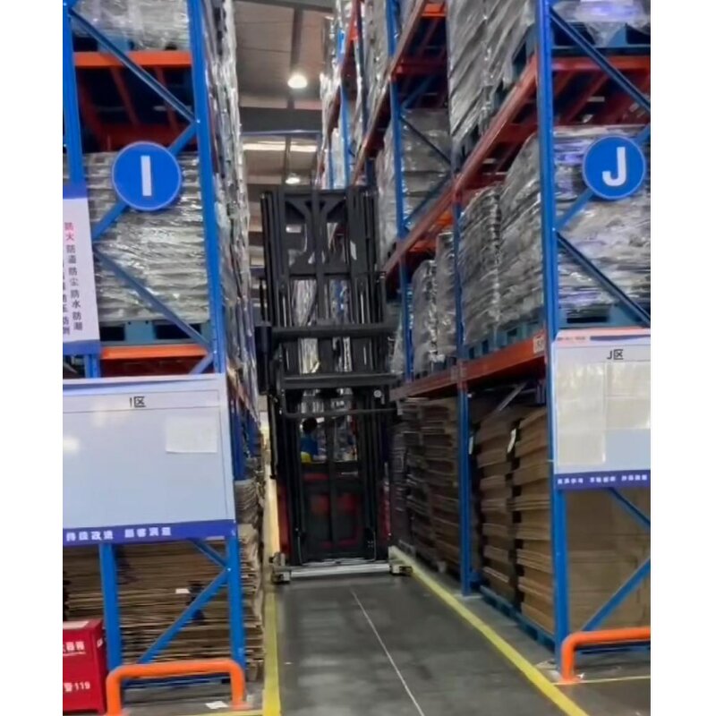 3-Way AGV Forklift Manufacturer - OEM Robot Narrow Aisle Laser Navigation