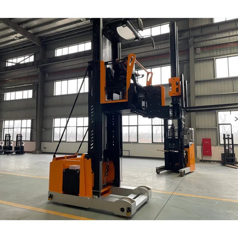 Electric Man-up Turret Truck Manufacturer - OEM High-Level 1.5 Tons 14m 3 Way