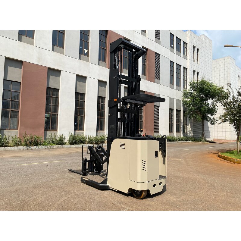 Electric Stand up Double Deep Reach Truck Factory - OEM 1.6T 7.5M Curtis Controller
