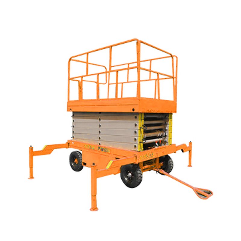 Wheel Type Scissor Lift Platform Factory - OEM Hot Selling 500-2000KG Self-propelled