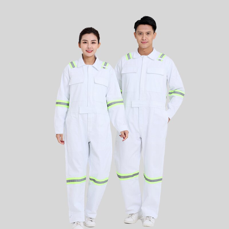 Reflective Safety Clothes Factory - OEM Custom Logo Breathable Cotton Construction Overalls