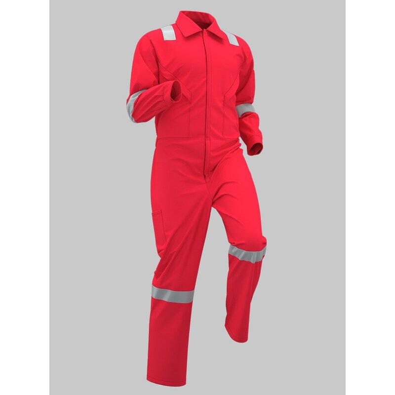 Cotton Overalls Manufacturer - OEM Anti Static Coverall Working Uniform Reflective