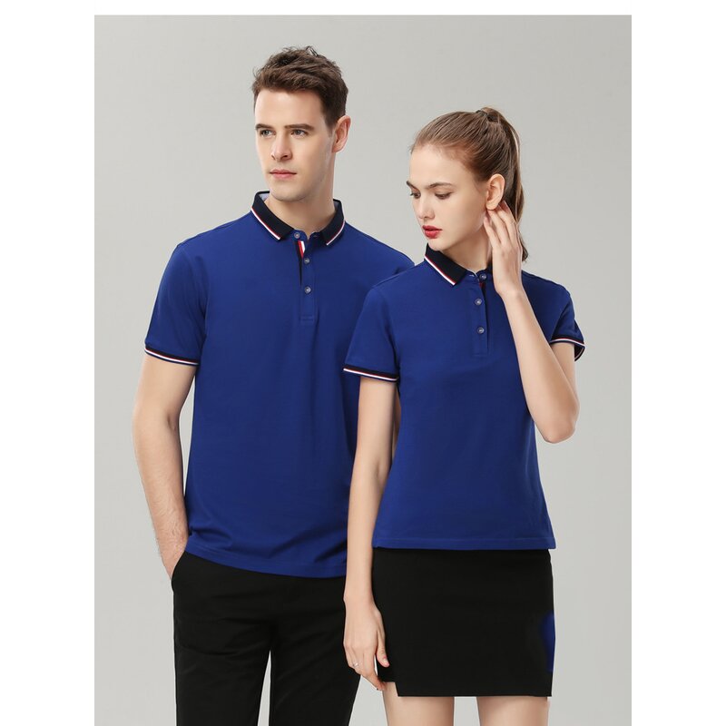 Custom-made Short-sleeved Shirts Manufacturer - OEM with Cotton Lapels Corporate Uniform