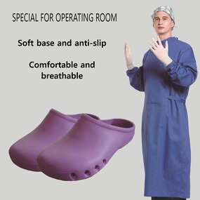 Anti-slip EVA Clog Shoes Factory - OEM Comfortable Soft Base for Doctors Hospital