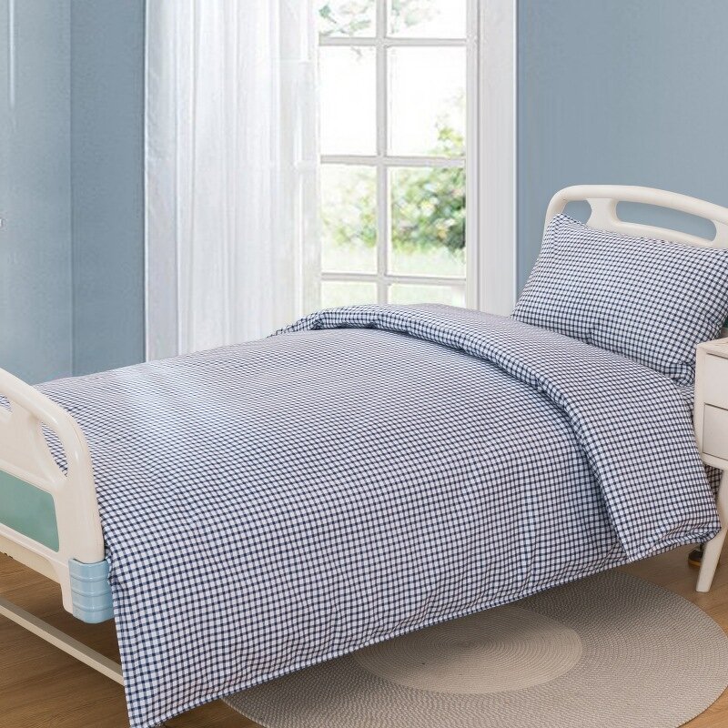 High Quality Hospital Bedding Set Manufacturer - OEM 3-Piece Striped Print Wholesale