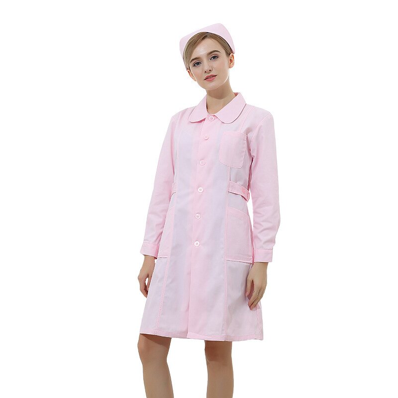 Professional Long Sleeve Lab Coat Manufacturer - OEM High Quality Cotton Blend Durable