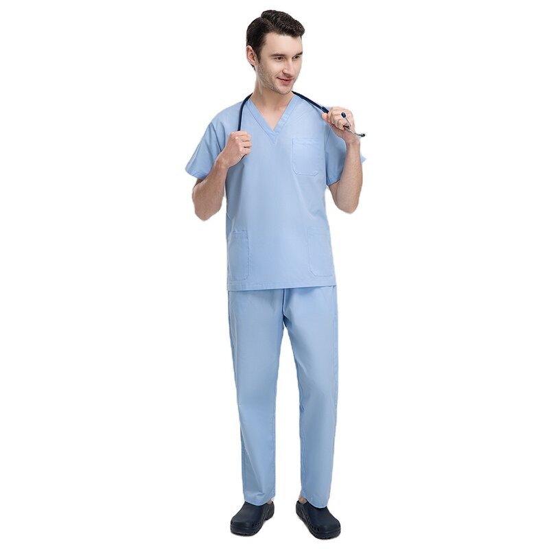 Short-Sleeved Hospital Doctors' Uniforms Factory - OEM Best Quality Medical Sets Dental