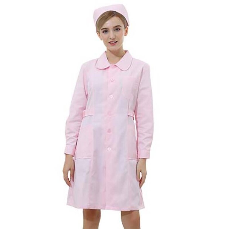 Factory-Born Hospital Uniforms Manufacturer - OEM Cotton Nurse's Dress for Ladies
