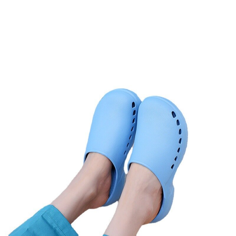 Holes Slippers Manufacturer - OEM Soft-soled Breathable for Operating Room Protective