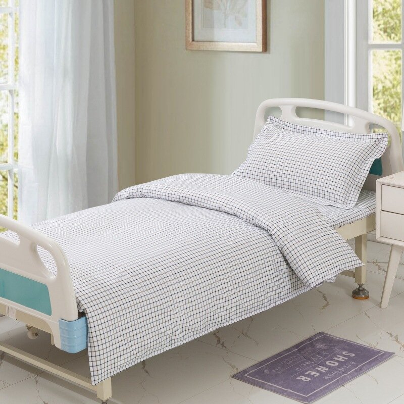 High Quality Hospital Bedding Set Manufacturer - OEM 3-Piece Striped Print Wholesale