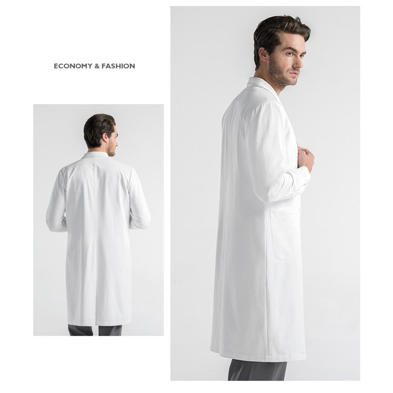 Unisex Slim Lab Coat Factory - OEM Customized with Private Label Tag Medical