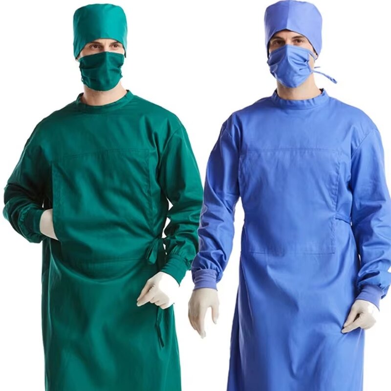 Unisex Medical Scrubs Uniforms Set Manufacturer - OEM Breathable 100% Cotton Surgical
