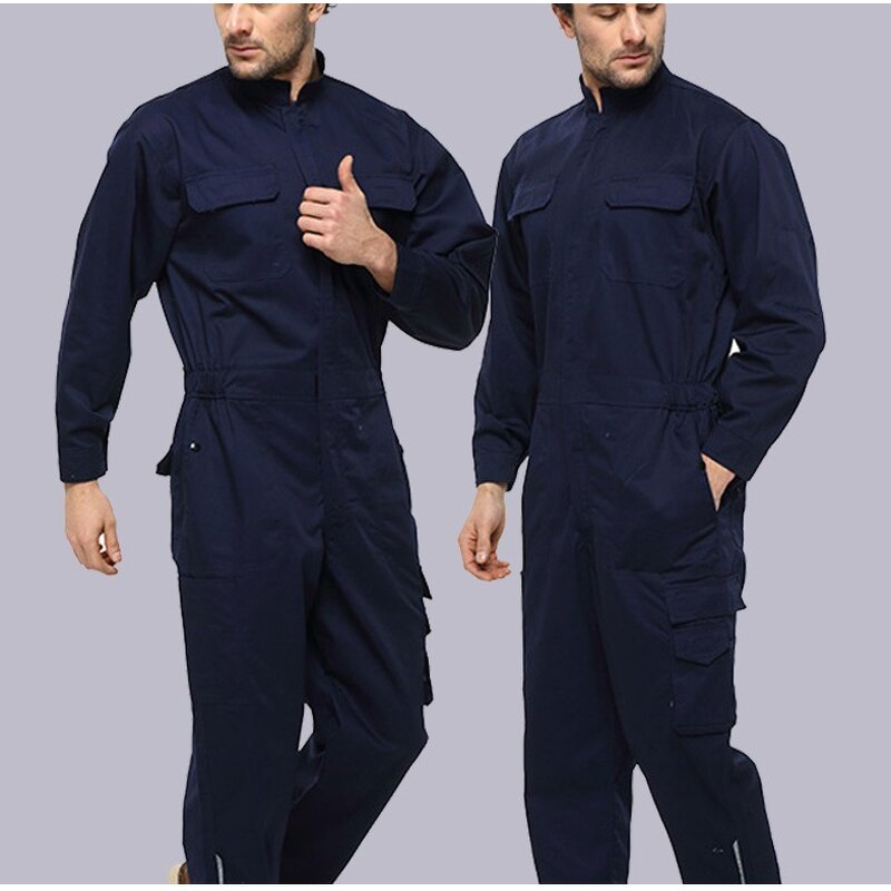 Cotton Polyester Overalls Factory - OEM Anti Static Long Sleeve Coverall Work Wear