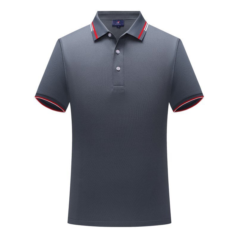 Custom-Made Cotton T-Shirts Factory - OEM Short-Sleeved with Lapels Casual Corporate