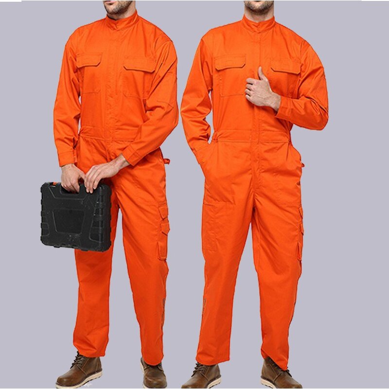 Cotton Polyester Overalls Factory - OEM Anti Static Long Sleeve Coverall Work Wear