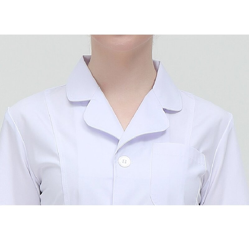 Customizable Female Doctor Lab Coat Manufacturer - OEM Breathable Polyester Cotton OEM
