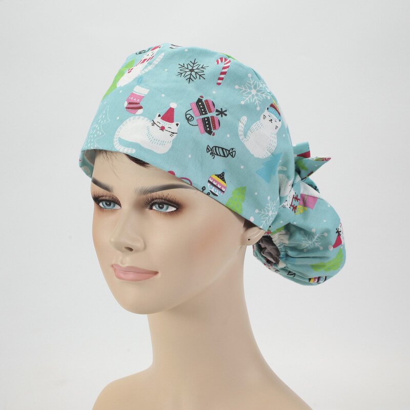 Adjustable Nurse Doctor Caps Factory - OEM Printed Cotton Scrub Suit Workwear